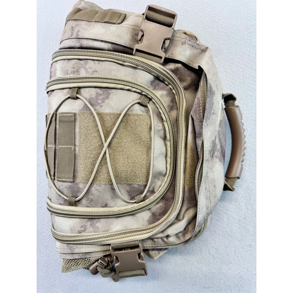 Tactical Backpack Digital Camo Desert Tan Military Style Rucksack